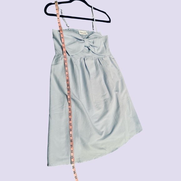 First Love by Lovetlh Light Blue Bow Front Dress – Size Small & Large - Picture 5 of 9